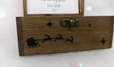 Christmas Magical Jingle Bell Decoration in a rustic wooden box