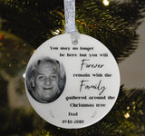 A beautiful Memorial Christmas tree Decoration