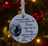A beautiful Pet Memorial Christmas tree Decoration