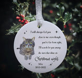 A beautiful Pet Memorial Christmas tree Decoration