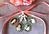 Quadruple Bouquet Photo Charm.