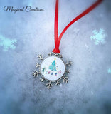 A Lovely Christmas Tree Decoration with your child's drawing.