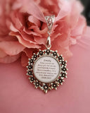 Bridal Party Something Old Keepsake Charm