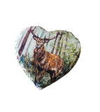 Set of 4 Slate Stag Decoupaged Coasters