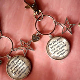 Teacher Teaching Assistant Thank You Keyring Gift,