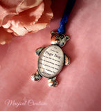 Flower Girl, Bridesmaid, Page Boy, Usher, Ringer Bearer, Ring Security Teddy Bear Keepsake Charm