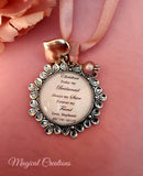 Sister Forever Something Old Wedding Keepsake Charm.