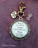 Mother & Father of the Bride/Groom Keepsake Gift Charm