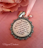 Large Bridal Party Something Old Keepsake Charm
