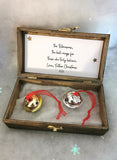 Family Christmas Magical Believe Bells & Box