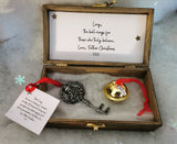 Family Christmas Magical Believe Bells & Box
