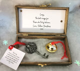 Family Christmas Magical Believe Bells & Box