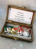 Family Christmas Magical Believe Bells & Box