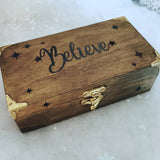 Family Christmas Magical Believe Bells & Box