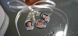 Triple Photo Bouquet Charm.