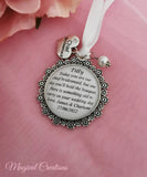 Large Bridal Party Something Old Keepsake Charm