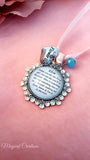 Bridal Party Something Old & Blue Keepsake Charm