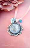 Bridal Party Something Old & Blue Keepsake Charm