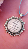 Step Daughter Something Old Wedding Keepsake Charm.