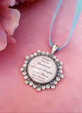 Step Daughter Something Old Wedding Keepsake Charm.