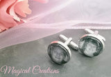 Memory Photo Personalised Cufflinks for the Groom