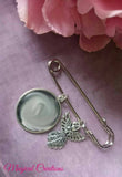 Photo Memory Bride & Groom Bouquet or Lapel Pin