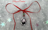 Christmas Tree Photo Memorial Decoration.