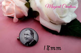 Groom photo Memory Lapel Badge Pin