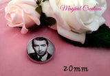 Groom photo Memory Lapel Badge Pin