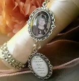 Double Bouquet Photo Charm.