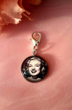 Groom photo lapel pin