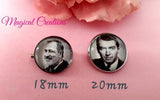 Groom photo Memory Lapel Badge Pin