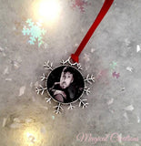 Christmas Tree Photo Memorial Decoration.