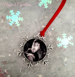 Christmas Tree Photo Memorial Decoration.