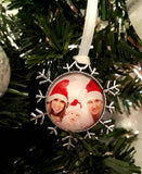 Christmas Tree Photo Memorial Decoration.