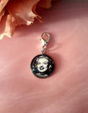 Groom photo lapel pin