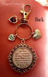 Mother of the Bride Personalised Photo Keepsake Charm