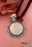 Daughter Something Old Wedding Keepsake Charm.
