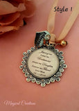 Daughter Something Old Wedding Keepsake Charm.