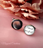 Memory Photo Personalised Cufflinks for the Groom