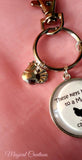 Novelty Chicken Owner Keyring