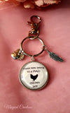 Novelty Chicken Owner Keyring