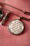 Personalised Good Luck Keep Me Close Charm