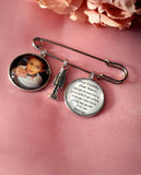 Personalised Good Luck Keep Me Close Charm