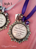Daughter Something Old Wedding Keepsake Charm.