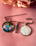 Personalised Good Luck Keep Me Close Charm