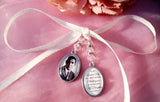 Double Photo Bouquet Charm.