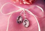 Double Photo Bouquet Charm.