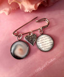 Good Luck Thinking of you Photo Charm,