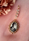 Rose Gold Single Bouquet Photo Charm